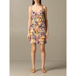 Chia Ferragni collage-print slip dress‎